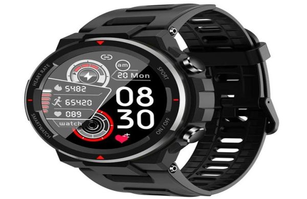 Smart Watch pour les hommes femmes grandes batteries kilométrage GPS 24h12h format de temps horloge de sport bricolage Image cardiaque Fitness de pression artérielle 55268275