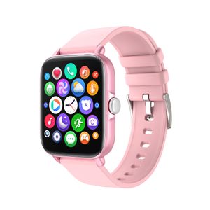 Smart Watch SmartWatch met volledig touchscreen voor Android- en iOS-telefoons Compatibele fitnesstracker met hart