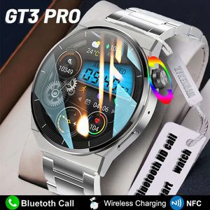 Montre connectée GT3 Pro, NFC, appel Bluetooth, charge sans fil, Sport, étanche, moniteur Fiess, pour HUAWEI Android, nouveau, 2023