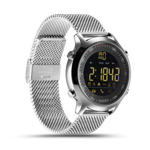 Reloj inteligente IP67 resistente al agua 5ATM pasómetro natación pulsera inteligente rastreador de actividades deportivas reloj de pulsera Bluetooth para Iphone iOS Android