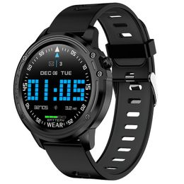 Smart Watch IP68 Waterdichte reloj HOMBRE -modus Smart armband met ECG PPG bloeddruk hartslag Gezonde tracker Sport Smart polshorloge