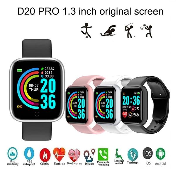 Montre intelligente enfants pour Android hommes femmes montres femme Smartwatch pression artérielle Fitness enfants homme Bracelet