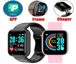 Smart Watch Men D20 Music Bluetooth Sport Fitness Tracker Smart Bracelet Blood Pressure Heart Rate Monitor Y68 SmartWatch8054393