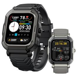 Smart Watch Men Women 1,9 inch Bluetooth Bellen Waterdichte Outdoor Sports Fitness Tracker Hartslag Hartslag Monitor Smartwatch Magnetische lading