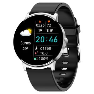 Reloj inteligente Hombres Mujeres Ritmo cardíaco Presión arterial Smartwatch Nfc Fitness Tracker Pulsera de mano Pulsera inteligente