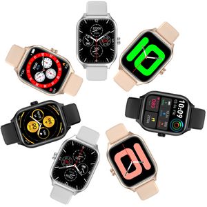 Smart Watch Smart-apparaat Bluetooth-horloge 2.01 Scherm Sporthorloge 9 Magnetische lading Voor Android5.0+ Ios10.0+ Hartslagmeter Bloeddruk Meertalige selectie