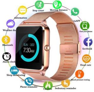 Smart Watch Smart Watch 154 inch kleurenscherm Stap-slaapbewaking Wekker Smart Wear Bluetooth-kaart Sporthorloges VOOR IPHO2282740