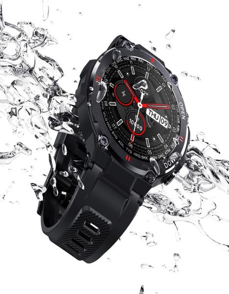 Reloj inteligente deportivo Smartwatch K22 IP67 impermeable Bluetooth llamada música reproducción Fitness Tracker 128 pulgadas completamente táctil período menstrual P7294844