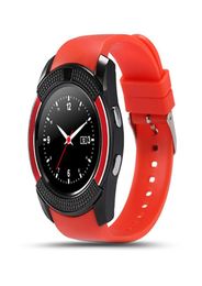 Smart Watch V8 Bluetooth montres Android avec caméra 03m MTK6261D DZ09 GT08 Smartwatch avec package de vente au détail 5061063