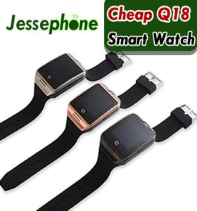 Montre intelligente avec caméra Q18 Bluetooth Smartwatch SIM TF fente pour carte Fitness activité Tracker montre de Sport pour Android 1pcs5002248