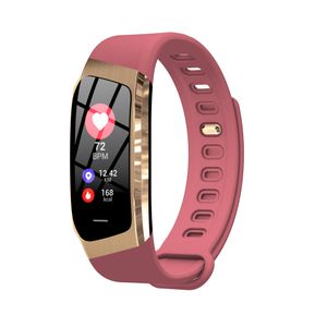 Meisjes slimme armband Dames Hartslag Bloeddrukmeting Elektronisch waterdicht polshorloge Sport Fitnessbanden Bt-armband Volwassenen Kinderen Smart Watch Ip68