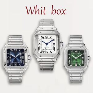 Bekijk Designer horloges Elegante en modieuze stalen riem geïmporteerde waterdichte heren luxe horloge mannen en vrouwen kijken van hoge kwaliteit roestvrij