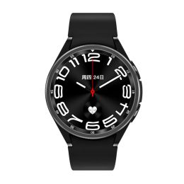 Smart Watch6 Classic Smart Watch 6 Men Dames 1,52 inch HD Big Screen Cool Bluetooth -oproepen smartwatch NFC Game Stopwatch Boold Tracker Fucdtion voor Sam Galaxy Watch 6