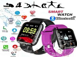 Smart Watches 116 Plus ID116 D13 Heart Rating Wall Wall Sports Watches Smart Band Waterproof Smartwatch Android con minorista PA208866666