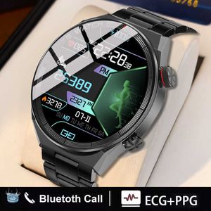 Smart Watches 2023 New Business Men Smart Watch Sports AMOLED 454*454 Screen NFC Access Control Smartwatch Bluetooth Call Clock 30M Waterproof x0706