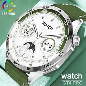 Smart Horloges 2023 Nieuwe Smart Horloge Mannen GT4 Pro NFC GPS Tracker AMOLED 466*466 HD Scherm Hartslag Bluetooth Oproep SmartWatch Voor Huawei Xiaomi