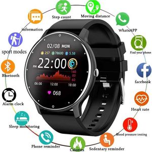 Slimme Horloges 2023 Nieuwe Slimme Horloge Vrouwen Mannen Sport Fitness Smartwatch Waterdichte Horloges Bluetooth Slaap Hartslagmeter Voor Android ios
