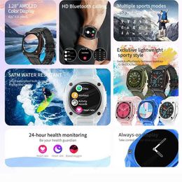 Montres intelligentes 2024 nouvelle montre intelligente femmes AMOLED écran 416*416 toujours sur affichage horloge hommes smartwatch boussole sport montres intelligentes pour HuaweiL2401