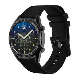 Smart Watches Anbeer siliconen horlogebanden /16/18/20/22/24mm Zachte rubberen horlogebanden met snelsluiting Vervangingsarmband voor smartwatch