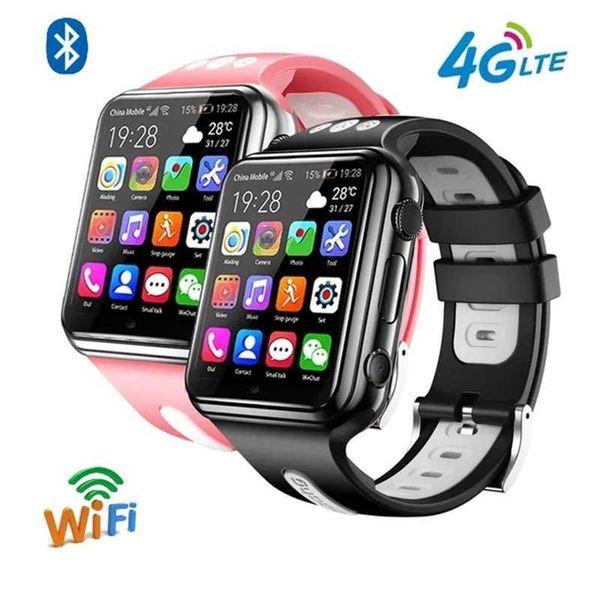 Montres intelligentes Android 9.0 4G montre intelligente W5 enfants GPS positionnement montre double caméra enregistrement de prise de vue Wifi Internet garçons et filles appels vidéo L2401