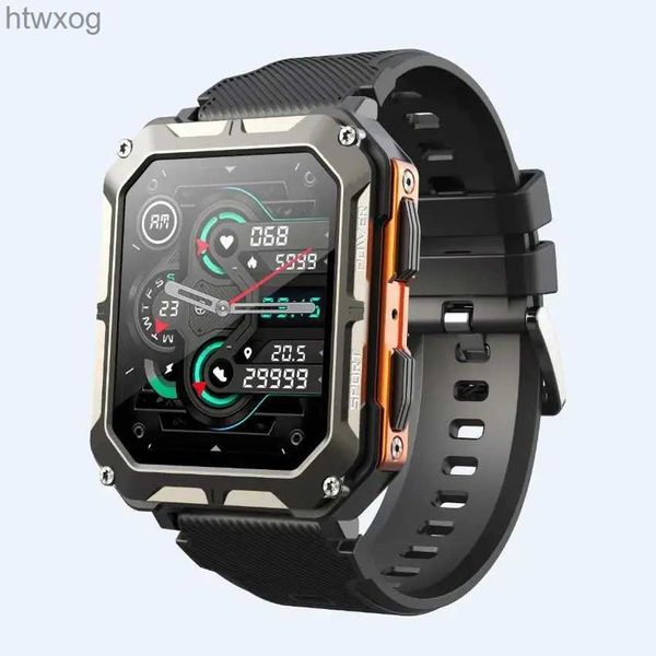 Relojes inteligentes CUBOT C20 Pro SmartWatch 1,83 pulgadas IP68 Reloj deportivo resistente al agua para hombres Rastreador de ejercicios de ritmo cardíaco Monitor de salud 24 horas Llamada telefónica YQ240125