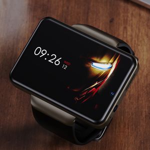 Smart Horloges DM100 Horloge Mannen 4G Android Dual Camera 2080 mAh Batterij Wifi GPS Groot Scherm horloge voor 221114