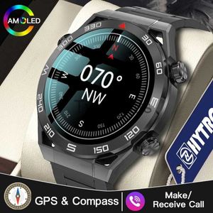 Smart Watches Dome Camera's 2023 Nieuwe NFC ECG + PPG Bluetooth Call Smart GPS Tracker Bewegingsarmband Fitness Voor Huawei es Ultimate Smart Men x0705