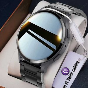 Montres intelligentes caméras dôme 2023 nouveaux hommes intelligents Hi-Fi appel vocal suivi de la santé Sport es femmes tension artérielle intelligente pour Huawei Xiaomi + Box x0706