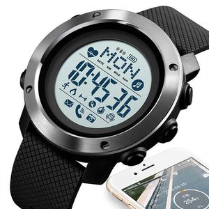 Montres intelligentes Caméras dôme Bluetooth Smart pour Android Wear Android OS IOS Smart Men Sport Compass relgio inteligente SKMEI x0706