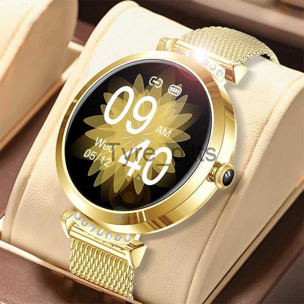 Relojes inteligentes Cámaras domo IP68 Mujeres inteligentes a prueba de agua Pulsera encantadora Monitor de ritmo cardíaco Monitoreo del sueño Señoras inteligentes Conectar IOS Android x0705