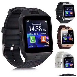 Smart Watches DZ09 WRISTBRAND GT08 A1SMARTWATCH BLUETOOTH Android SIM Mobile Phone Watch with Camera peut enregistrer le Slee Dhtzl