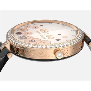 Montres intelligentes Montre intelligente de mode pour les femmes brillant strass Bluetooth appel vocal Smartwatch surveillance de la fréquence cardiaque dames Bracelet intelligent L2401