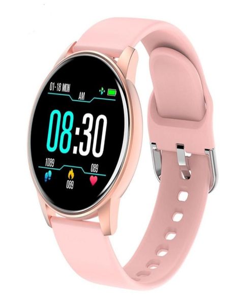 Montres intelligentes pour femmes téléphones Android Compatible iP68 IP68 Arafroping 13 pouces écran tactile Séquence cardiaque Oxygen Monitor 2129972