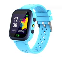 Relojes inteligentes Gps para niños, reloj con linterna antipérdida, reloj de pulsera para bebé, rastreador de dispositivo de ubicación de llamada Sos, seguro para niños Vs Dz09 U8 Drop