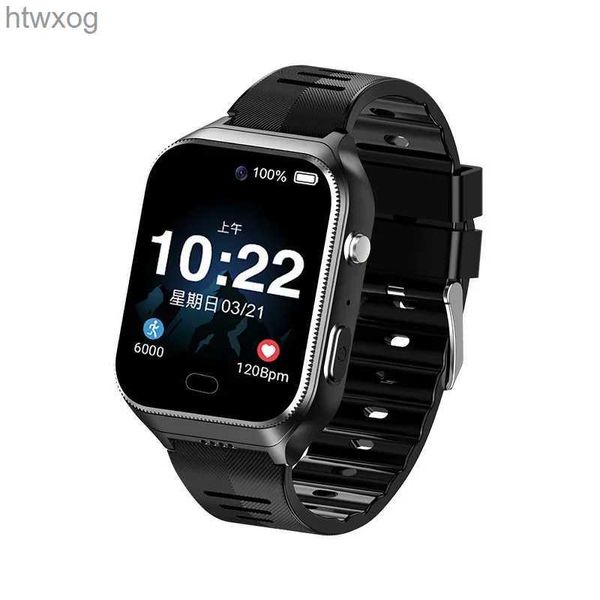 Relojes inteligentes GS17 Reloj inteligente para personas mayores 4G Todo Netcom Videollamada Antipérdida Alarma anticaída Ubicación GPS Cámara HD SOS 1G/8G Smartwatch YQ240125