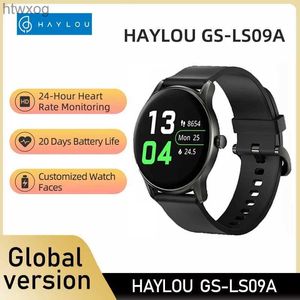 Montres intelligentes HAYLOU GS-LS09A montre intelligente étanche Smartwatch 12 Modes de sport suivi SpO2 personnalisé cadrans de montre montre de Sport YQ240125