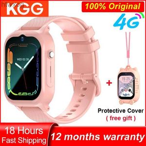 Montres connectées K26 nouveau 4G montre intelligente enfants GPS WIFI appel vidéo SOS enfant Smartwatch caméra Tracker localisation téléphone montre garçons filles cadeaux YQ240125