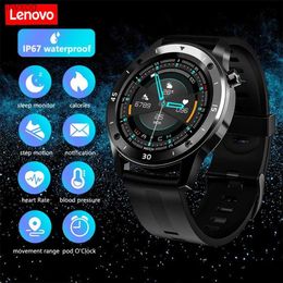 Smart Watches Lenovo Men Sport Smart Watch GT5 TOUCH COMPLETO CONTROL CONTROL BLUETOOTH Smartwatch Tracker GPS Bracelet Mujer Regalo YQ240125