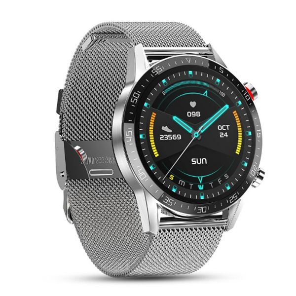 Montres intelligentes de qualité de luxe en gros montre les hommes femmes de 1,28 pouce à écran infini Bluetooth Call Sports pour le royaume C2 Google Pixel 2xl T5 Pro