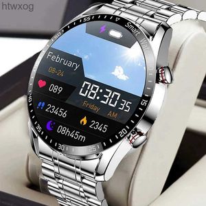Orologi intelligenti Nuovo ECG + PPG Smart Watch Uomo Chiamata Bluetooth Orologio intelligente Sport Fitness Tracker Smartwatch 2022 Smart Watch per Android IOS YQ240125