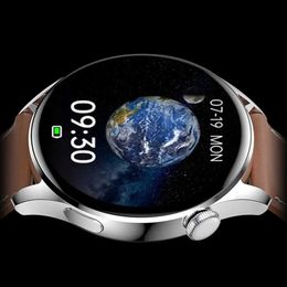 Relojes inteligentes Nuevo reloj inteligente GT5 para hombres, respuesta a llamadas, rastreador de ejercicios, carga inalámbrica, NFC, reloj inteligente para mujeres, regalo para teléfono Huawei iOS PK GT3 Pro