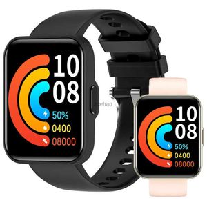 Montres intelligentes montre intelligente pression artérielle moniteur de fréquence cardiaque Sport étanche Fitness Tracker hommes femmes montres pour Xiaomi Redmi Watch 2 Lite