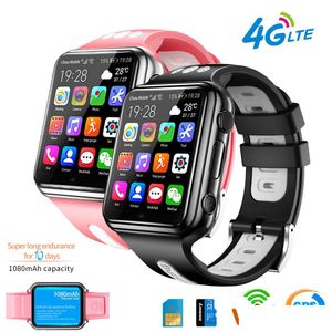 Montres intelligentes W5 4G Gps Wifi Localisation Étudiant/Enfants Montre Téléphone Système Android Horloge Application Installer Bluetooth Smartwatch Carte Sim Drop Del Otutm