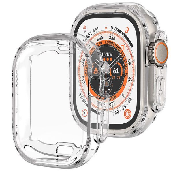 Nouveau boîtier transparent pour S8 nouveau S9 boîtier de montre intelligente multifonctionnel pour montres de protection livraison gratuite