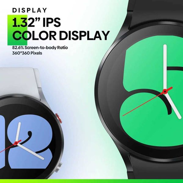 Relojes inteligentes Reloj inteligente Zeblaze GTR 3 Pantalla IPS de 1,32 pulgadas Llamadas de voz Monitor de salud 24 horas Más de 240 esferas de reloj Más de 70 modos deportivos Reloj para manL2401