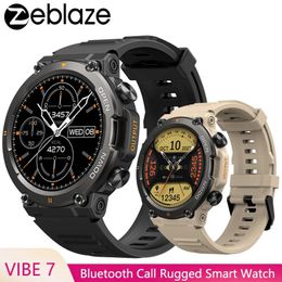 Slimme horloges Zeblaze Vibe 7 Robuuste smartwatch 1,39 '' IPS-kleurendisplay MakeReceive-oproepen 400 mAh Batterij 100 sportmodi voor Android 231122