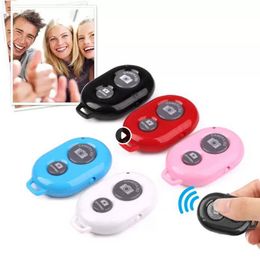 Smart Wireless Bluetooth Selfie voor iPhone Android mobiele telefoon Remote Control Sluiter foto dubbele sleutel selfies cadeau