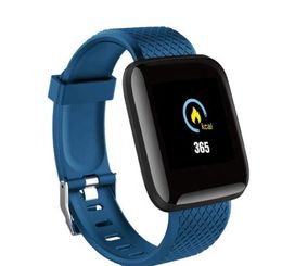 Smart Polsband Armbanden Hoge Kwaliteit 116Plus Fitness horloge SmartBracelet met Hartslag Bloeddruk Tracking 116 Plus Reloj SmartWatch