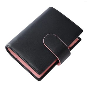SmartFee Pocket Presupuesto Planificador A7 Beader Atentadores Soft Nappa Genuine Leather Organizer Notebook Agenda