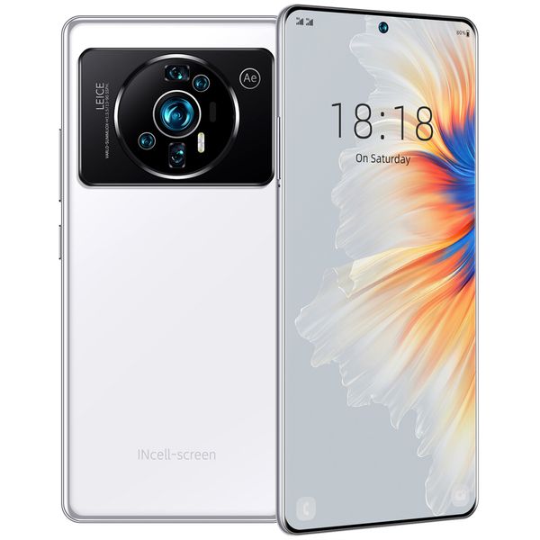 Smartphone 7,3 pouces Grand écran Téléphones portables Android Phone Face ID Dual Camera SIM 4G 5G Smart Mobile CellGlobal Version 16GBRAM Celulares